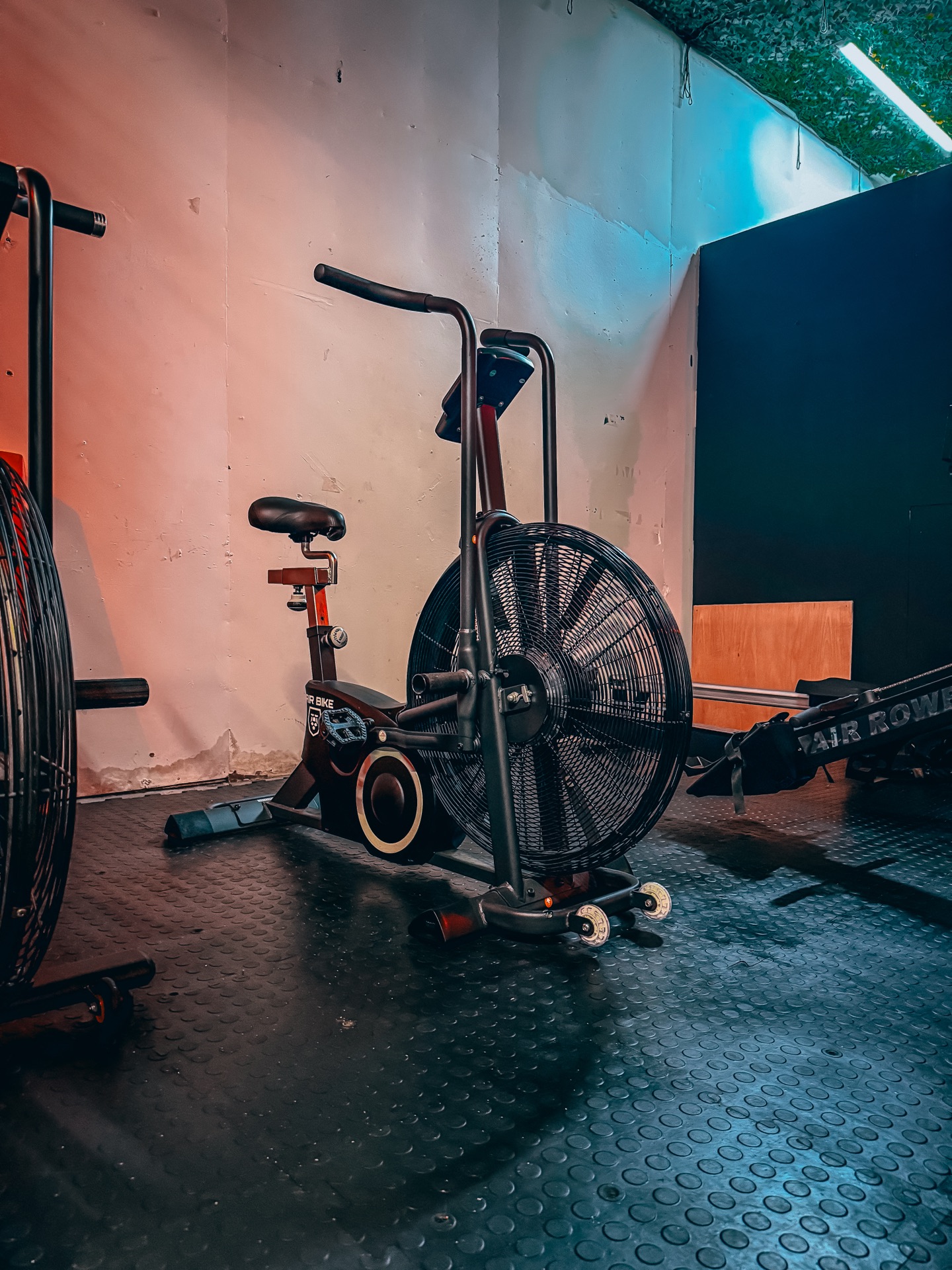 Air assault bike in the Genjitsu Martial Arts gym