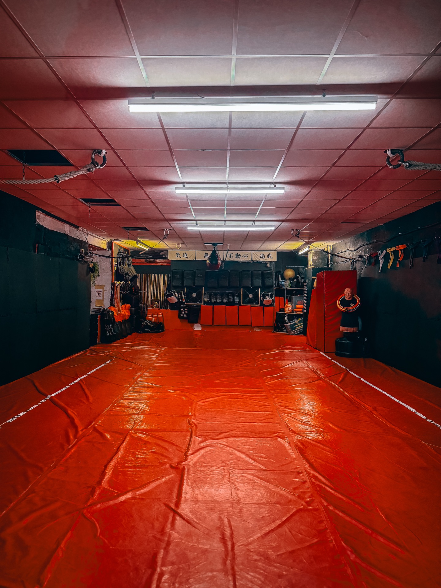 Genjitsu Martial Arts training floor